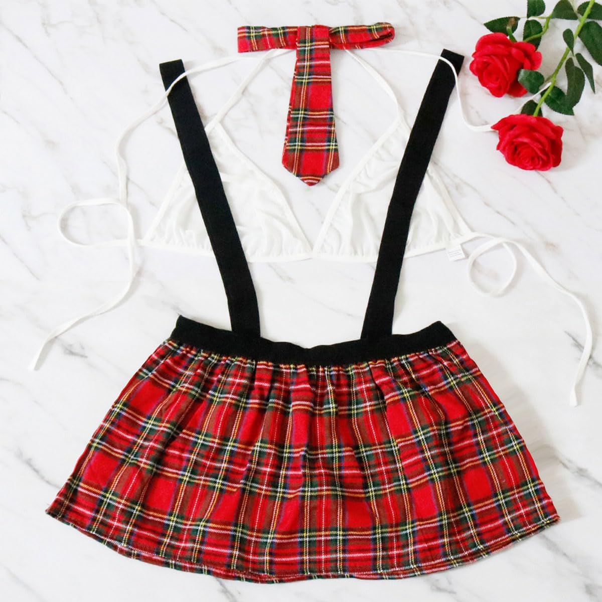 Women's Bodysuits Cosplay Plaid Uniform X4962481 Women's Bodysuits Cosplay Plaid Uniform X4962481