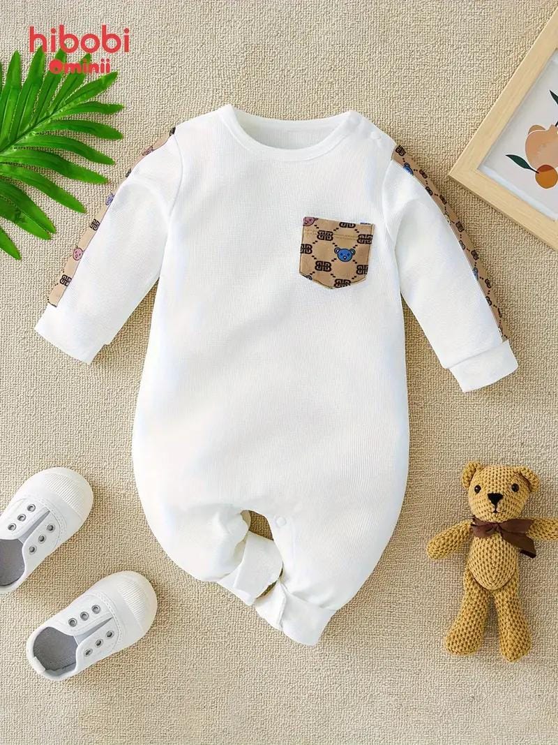Baby Long Sleeve Round Neck Onesie Children Clothes 1537296 Baby Long Sleeve Round Neck Onesie Children Clothes 1537296