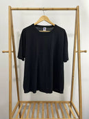 Athletic Blank Paper Thin Black T-Shirt   S394306 - TUZZUT Qatar Online Shopping