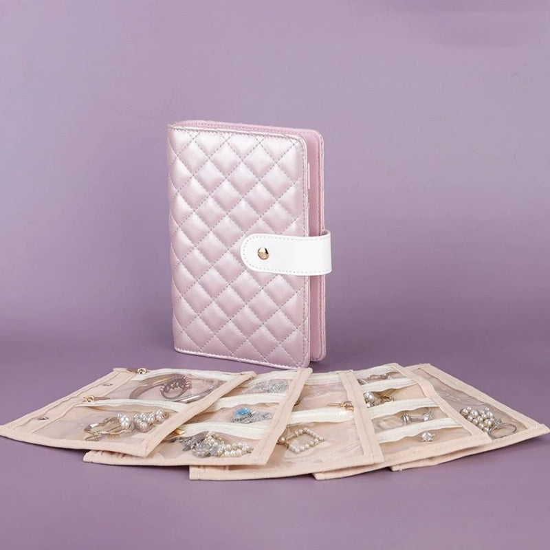 Transparent Jewelry Storage Book JB558 - TUZZUT Qatar Online Shopping