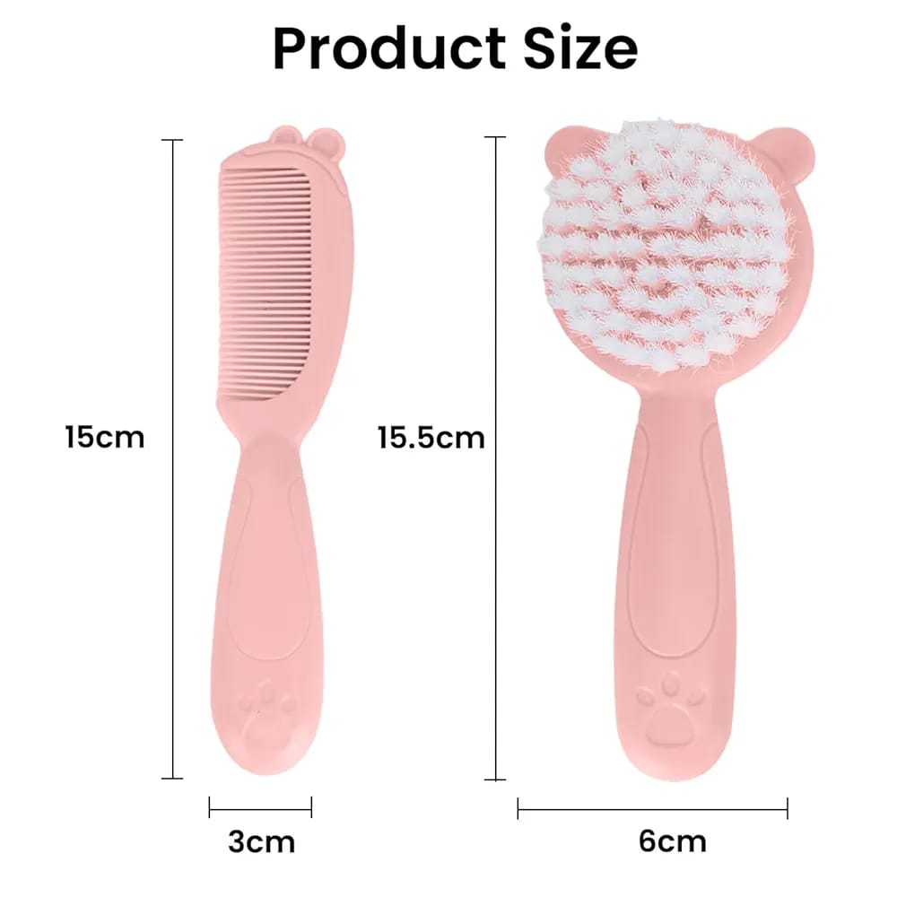 2PCS Baby Hair Brush,Comb for Newborn Kid 0604 2PCS Baby Hair Brush,Comb for Newborn Kid 0604
