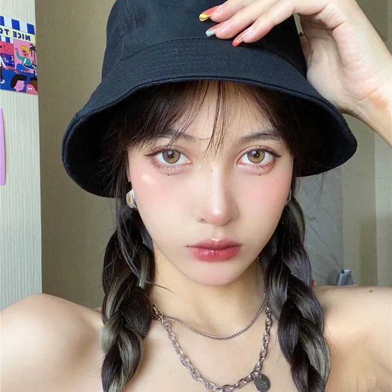 Unibling Creamy Highlights Yellow Contact Lenses for Eyes (1 Pair) - TUZZUT Qatar Online Shopping