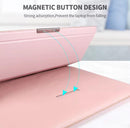 Pu Leather Laptop Sleeve Bag Case For Macbook Air Pro 15 17 Inch - TUZZUT Qatar Online Shopping