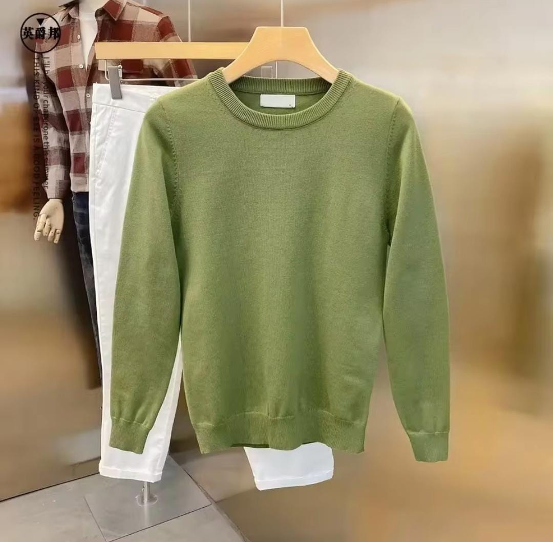 Women Casual O Neck Long Sleeve Knitted Pullovers S330472 Women Casual O Neck Long Sleeve Knitted Pullovers S330472