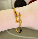 Rhinestone Nail Bracelet DN2115 - TUZZUT Qatar Online Shopping