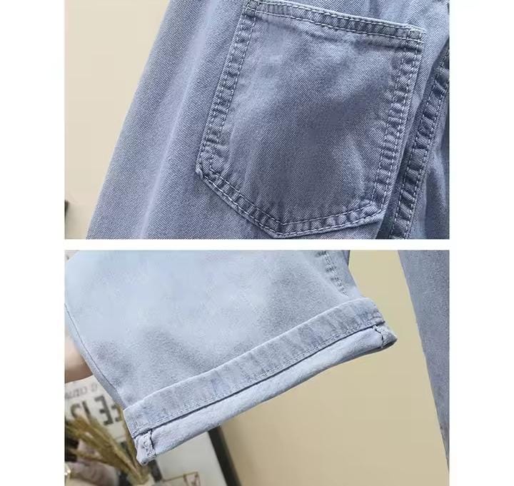 High Waist Wide Leg Jeans Women New Casual Thin Straight Loose Jeans Vintage Long Pants B191555 High Waist Wide Leg Jeans Women New Casual Thin Straight Loose Jeans Vintage Long Pants B191555