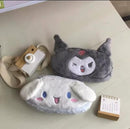 Sanrio Creative Cartoon Pattern Large Capacity Plush Pen Bag    447146 - TUZZUT Qatar Online Shopping