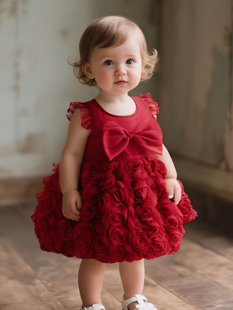 Baby Girl Princess Sleeveless Dress   B-57410 - TUZZUT Qatar Online Shopping