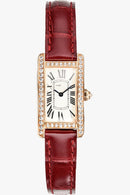 Luxury Rose Gold Quartz Leather Watch W1004 - TUZZUT Qatar Online Shopping