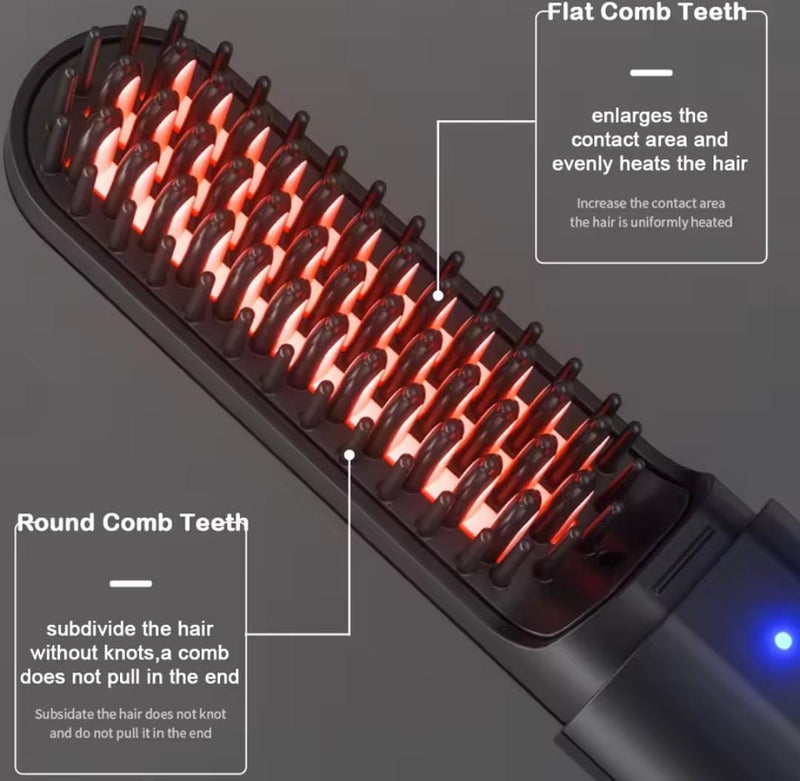 Professional Hair Straightening Comb   KR017 - TUZZUT Qatar Online Shopping