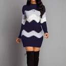 Women's Long Sleeve Bodycon Dress 479515 -  S - TUZZUT Qatar Online Shopping