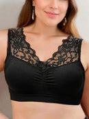 Women Ladies Bra Everyday Daily Lace Bralettes Wireless Comfortable Sports Bras  62608 - TUZZUT Qatar Online Shopping