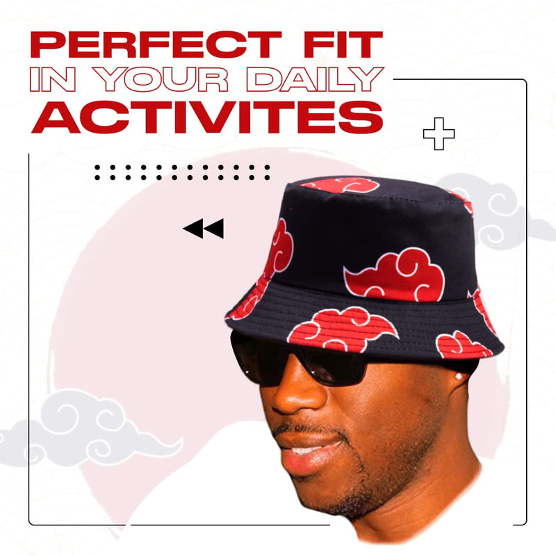 Anime Bucket Hat for Women and Men S4448152 - TUZZUT Qatar Online Shopping