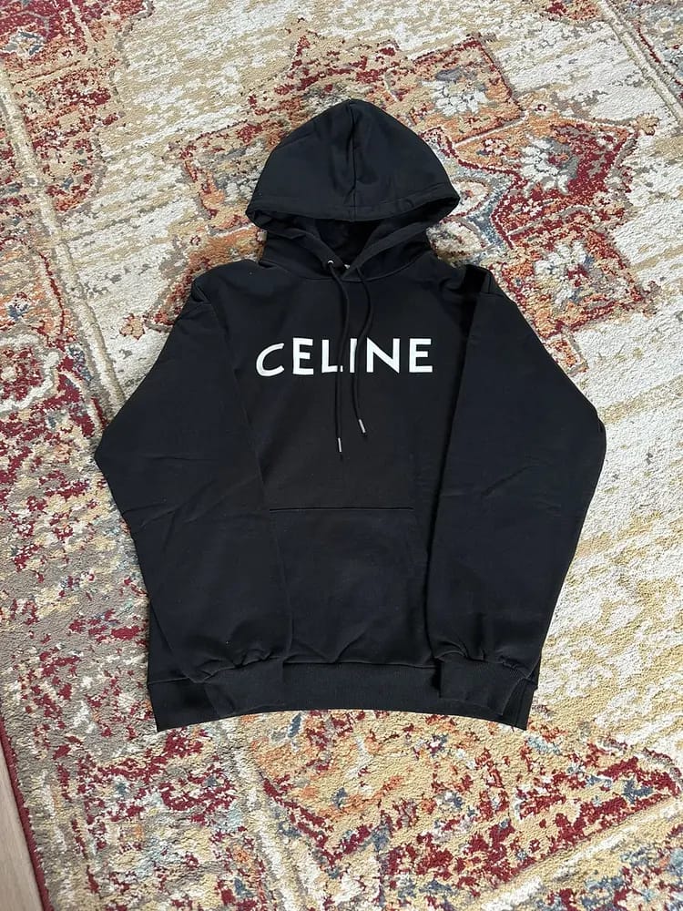 Loose Cotton Sweatshirt Print Crew Neck Hoodie S5110366 Loose Cotton Sweatshirt Print Crew Neck Hoodie S5110366