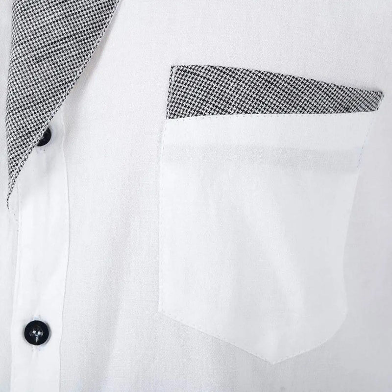 Biaba Collection - Men's Slim Fit Classic Shirt    S970021 - TUZZUT Qatar Online Shopping