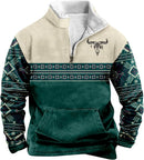 Casual Men's Training Fleece Zip Hoodie Sweatshirt Reg. or Big & Tall Cool Fleece Hoodies for Men  A73182 - TUZZUT Qatar Online Shopping