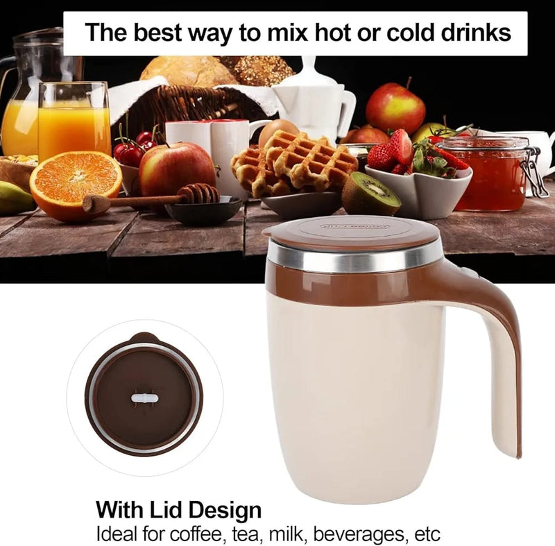 Multi-functional Magnetized Stirring Cup - TUZZUT Qatar Online Shopping