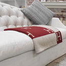 Wool Cashmere Avalon Blanket BL1003 - TUZZUT Qatar Online Shopping