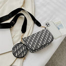 Women Crossbody Canvas Bags With Printed Design 498353 - TUZZUT Qatar Online Shopping