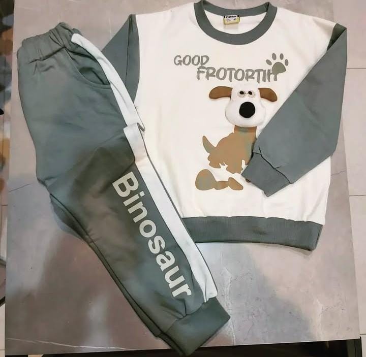 Children's Outfit Long Sleeve Two-Piece Set   514241 - TUZZUT Qatar Online Shopping