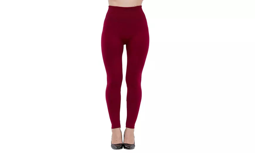 6 Pcs Assorted Colors Women's Fashion Leggings 6 Pcs Assorted Colors Women's Fashion Leggings