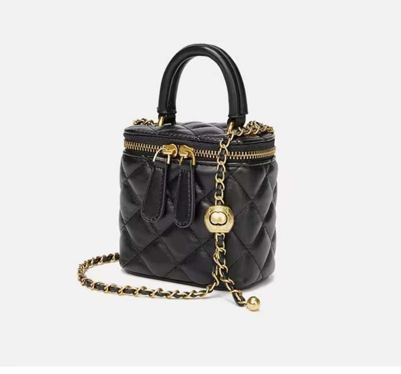 Women's Mini Square Tweed Style Box Bag   S5120533 - TUZZUT Qatar Online Shopping