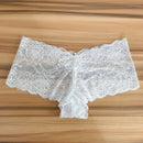 Women's Briefs Transparent Lace Mid-Waist Soft No Restriction Antiseptic Hollow Out Elastic Lady Panties for Wedding Night   479021 - TUZZUT Qatar Online Shopping