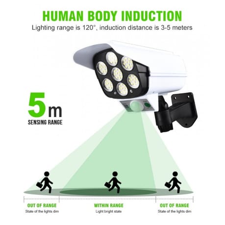 Solar Outdoor Security Movement Sensor Light With Remote - JD-2178T S4180056 Solar Outdoor Security Movement Sensor Light With Remote - JD-2178T S4180056