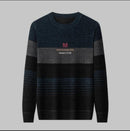 Men's Winter Round Neck Plush Thickened Sweater S98217671 4XL - TUZZUT Qatar Online Shopping