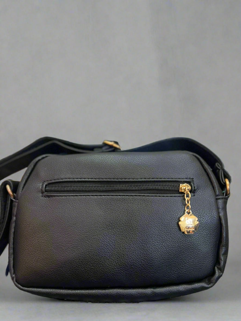 Women high quality leather flap shoulder bag S4455709