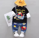 Children T-shirt +Denim Shorts 2 Pcs Clothes Sets   1529845 - TUZZUT Qatar Online Shopping