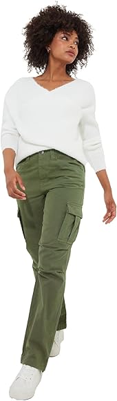 Joe Browns Women's Woven Multipocket Cargo Trousers Casual Pants S286647 Joe Browns Women's Woven Multipocket Cargo Trousers Casual Pants S286647