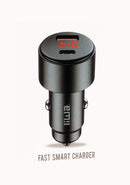 Liwa Car Adapter 48W USB+PD / C6601B - TUZZUT Qatar Online Shopping