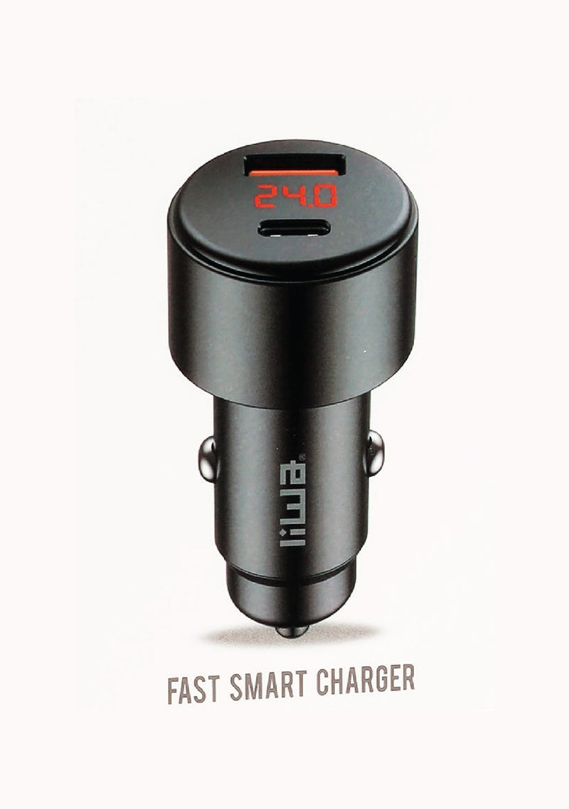 Liwa Car Adapter 48W USB+PD / C6601B - TUZZUT Qatar Online Shopping