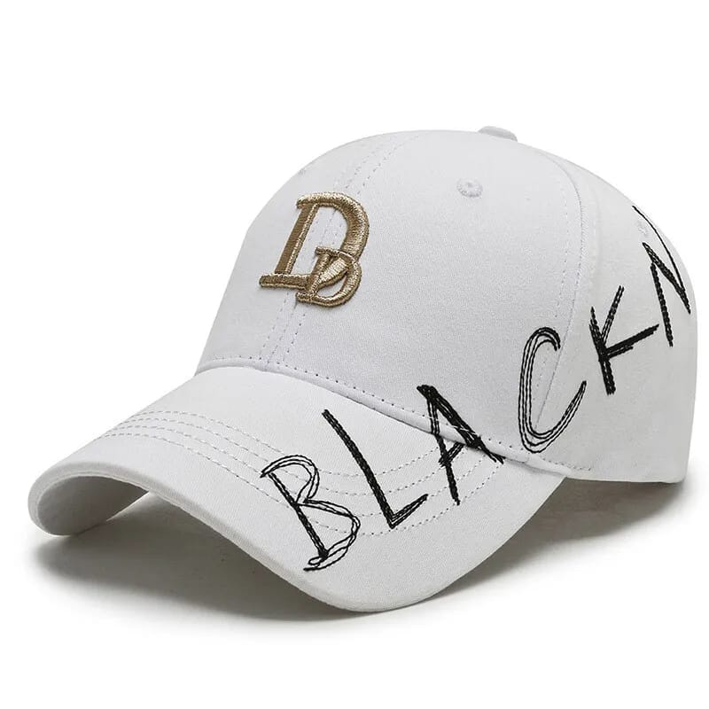 Men Spring Summer Breathable Fashion Casual Hats With DD BLACKN Embroidery Hats S3972082 - Tuzzut.com Qatar Online Shopping