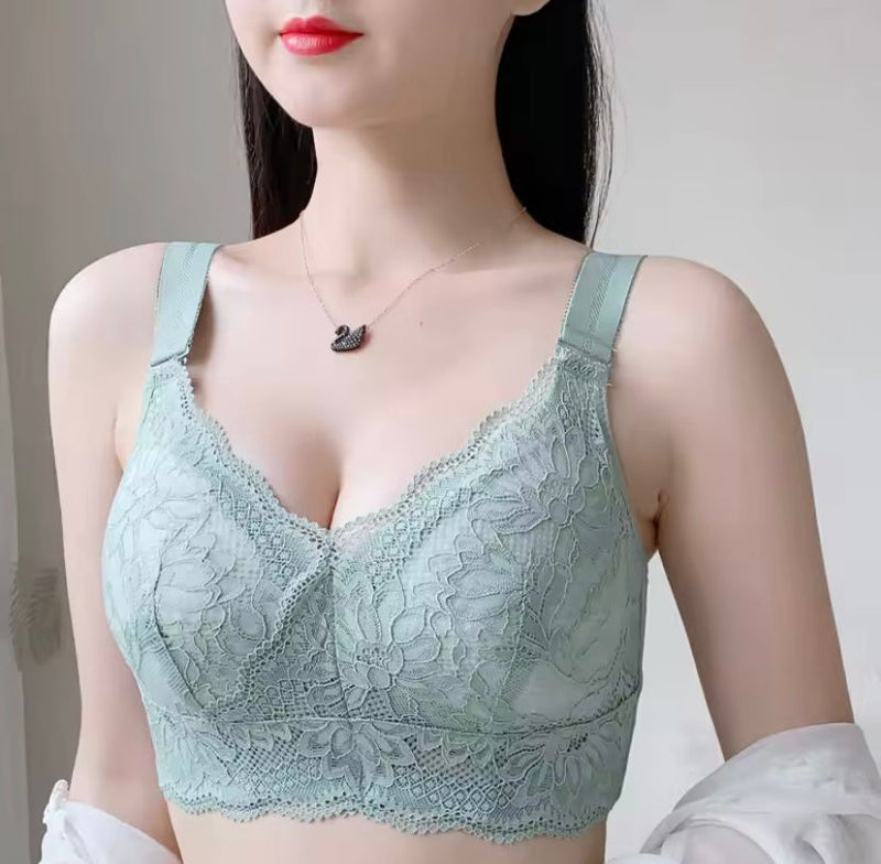 Large Chest Thin Cup Bra Sexy Top Stick Women Bra   B9988 - TUZZUT Qatar Online Shopping