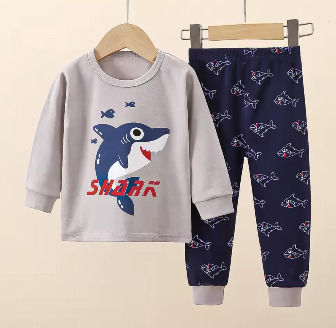 Children'S Long Clothing Pajamas Outfit Set 1713053 Children'S Long Clothing Pajamas Outfit Set 1713053