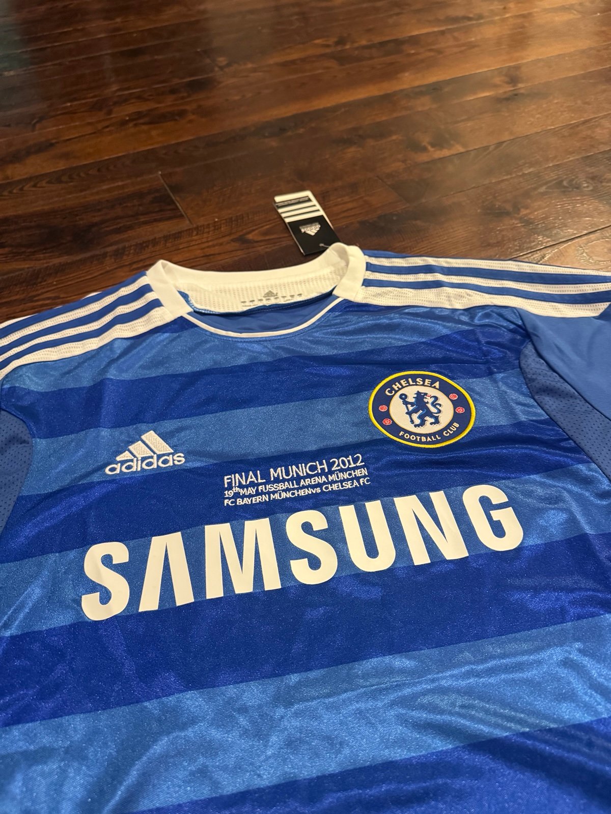 Chelsea 2012 Champions League Final Retro Jersey B55298 Chelsea 2012 Champions League Final Retro Jersey B55298