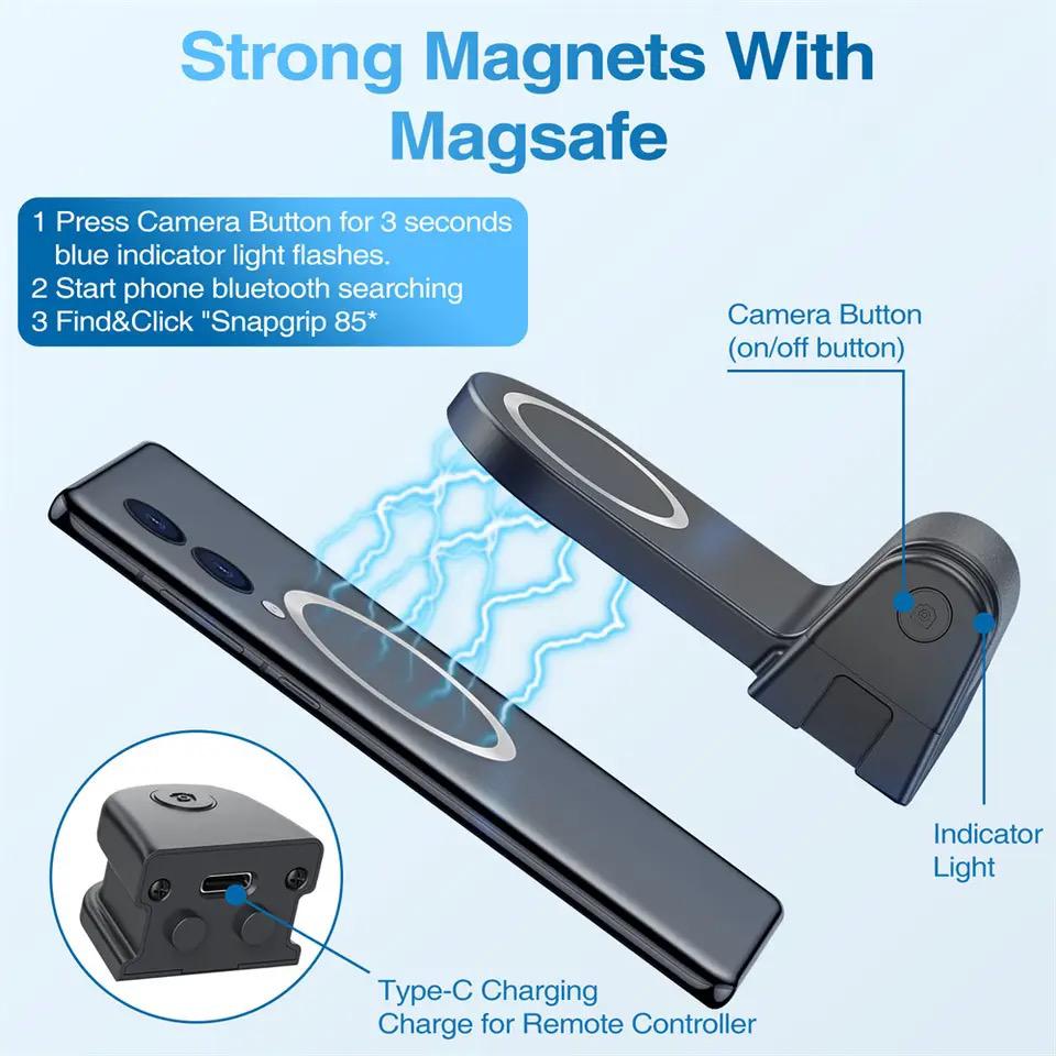 Magnetic Phone Grip Snapgrip for Magsafe Handgrip Phone BBC-8 Magnetic Phone Grip Snapgrip for Magsafe Handgrip Phone BBC-8