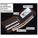 Signature Short Leather Wallet for men W8001 - TUZZUT Qatar Online Shopping