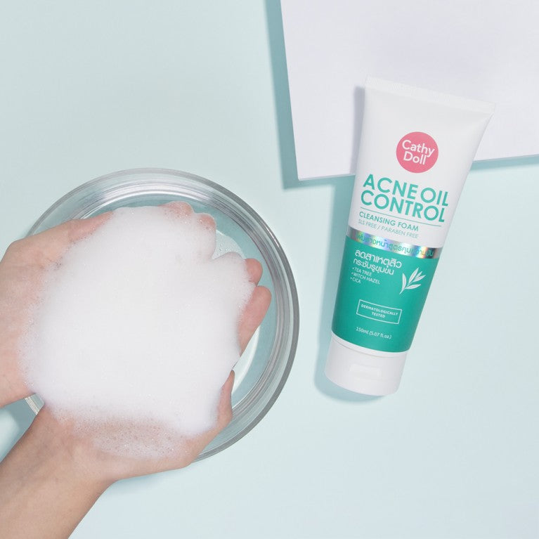 CATHY DOLL ACNE OIL CONTROL CLEANSING FOAM 150ML CATHY DOLL ACNE OIL CONTROL CLEANSING FOAM 150ML