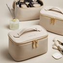 Leather Portable Makeup Travel Bag S5091154 - TUZZUT Qatar Online Shopping