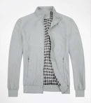 Men Zip Up Slant Pocket Jacket   T491077 - TUZZUT Qatar Online Shopping