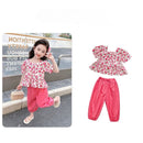 Summer Baby Girls Shirt Pants Toddler Set  574275 - TUZZUT Qatar Online Shopping