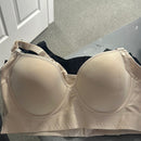 Deep V Large Band Womens Bras Sexy Lingerie Push Up Bra Underwired Brassiere  130401 - TUZZUT Qatar Online Shopping