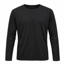 Men’s Black Long-Sleeve Crew-Neck T-Shirt SDR 4015 – Size L