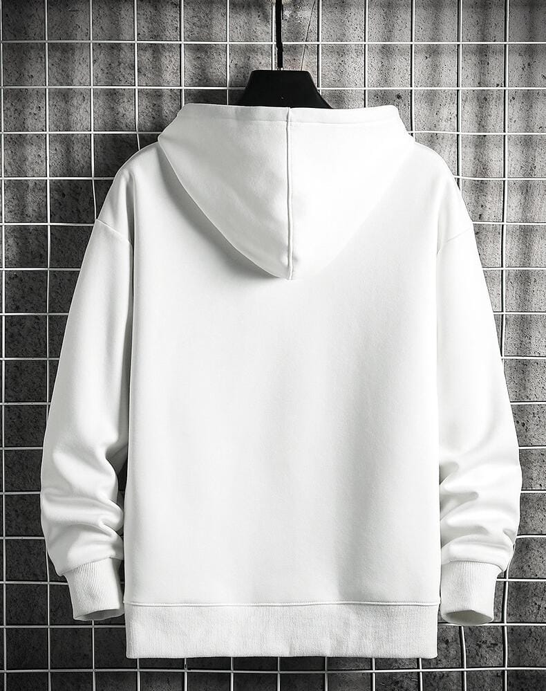 Simple sweater men's autumn new youth solid color casual loose hooded sweater XL S4660628 Simple sweater men's autumn new youth solid color casual loose hooded sweater XL S4660628
