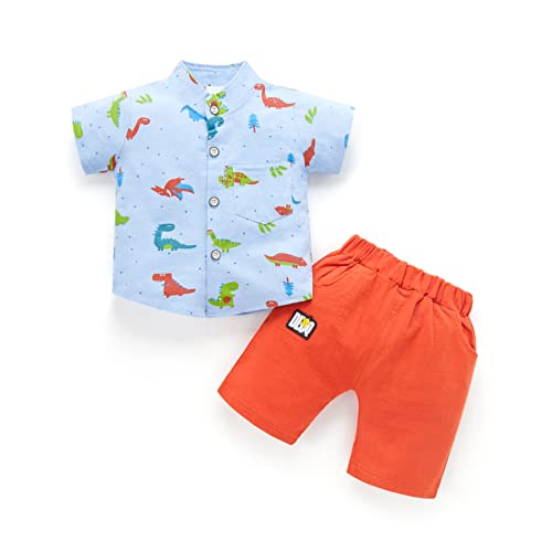 Summer Children Clothes Baby Boys Shirt Suits  1021555 - TUZZUT Qatar Online Shopping