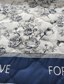 1pc Printed Blanket Suitable For Home Bedroom    534725 - TUZZUT Qatar Online Shopping