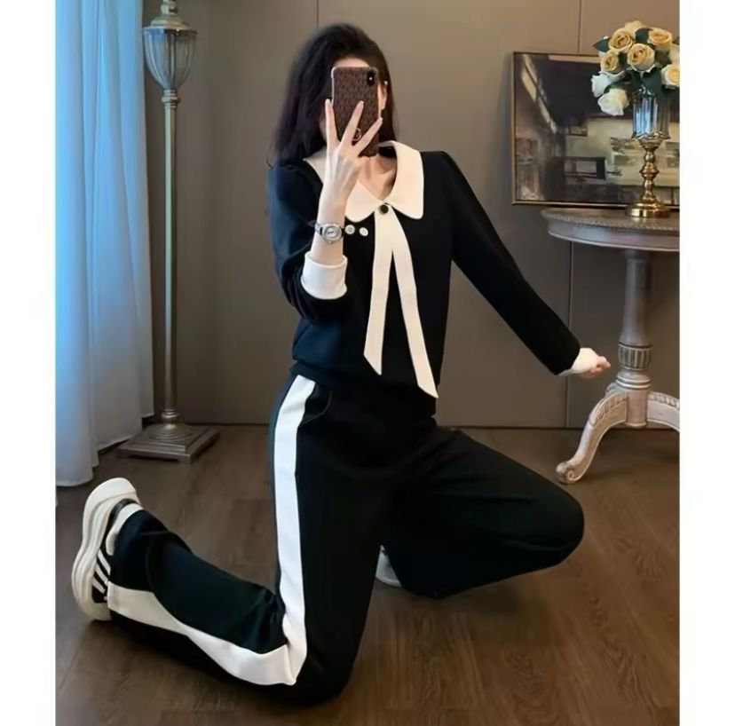 Fashion Women Tracksuit Pants Two Piece Sets 485915 M Fashion Women Tracksuit Pants Two Piece Sets 485915 M